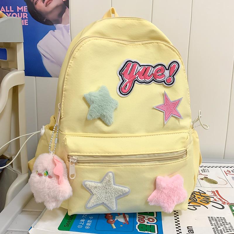 School Bag for Primary School Students, First-class Kindergarten, Cute High-value Backpack, Star Backpack.