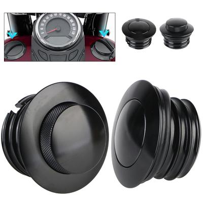 Aluminiu CNC Pentru Harley Sportster XL883 XL1200 Motocicletă Rezervor Ulei Capac Combustibil Pop-Up Dyna FXD Softial Fat Boy CVO Crom Negru