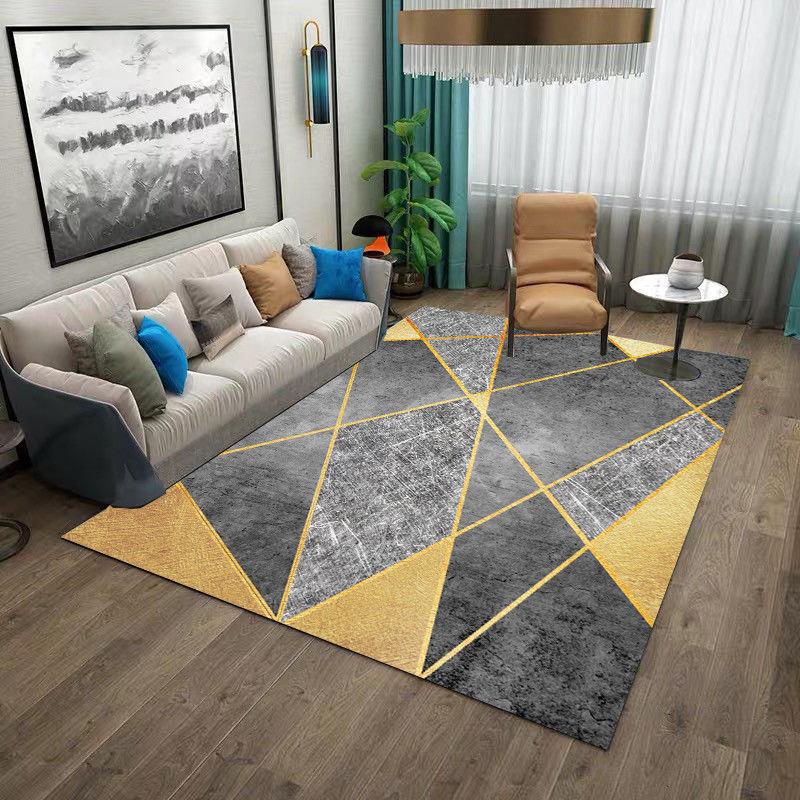 Nordic Geometric Abstract Carpet Living Room Large Area Rugs Non-slip Entrance Floor Mat Modern Home Decoration Bedroom Carpets