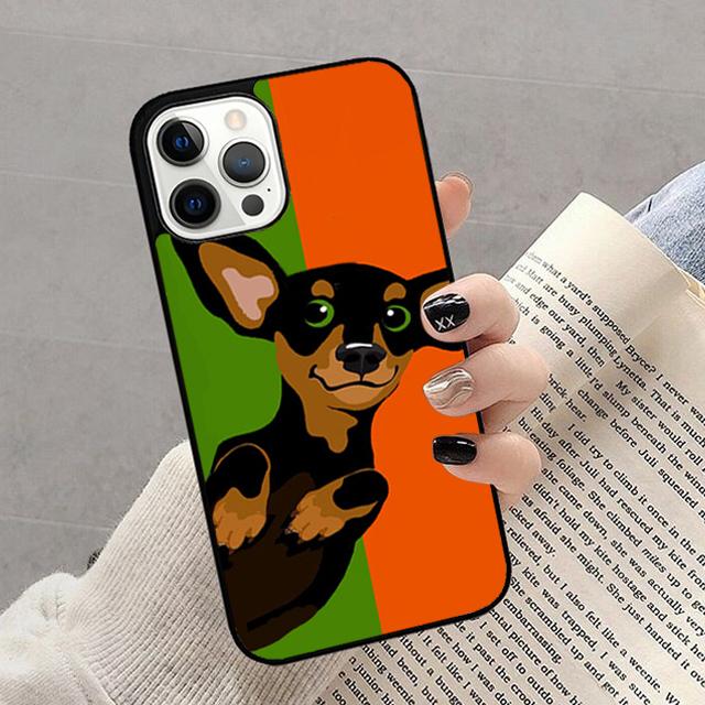 Autumu Dachshund Doberman Dog Phone Case Cover for iPhone 17 Air 16 16e 15 12 11 13 14 Pro Max Apple Plus Coque