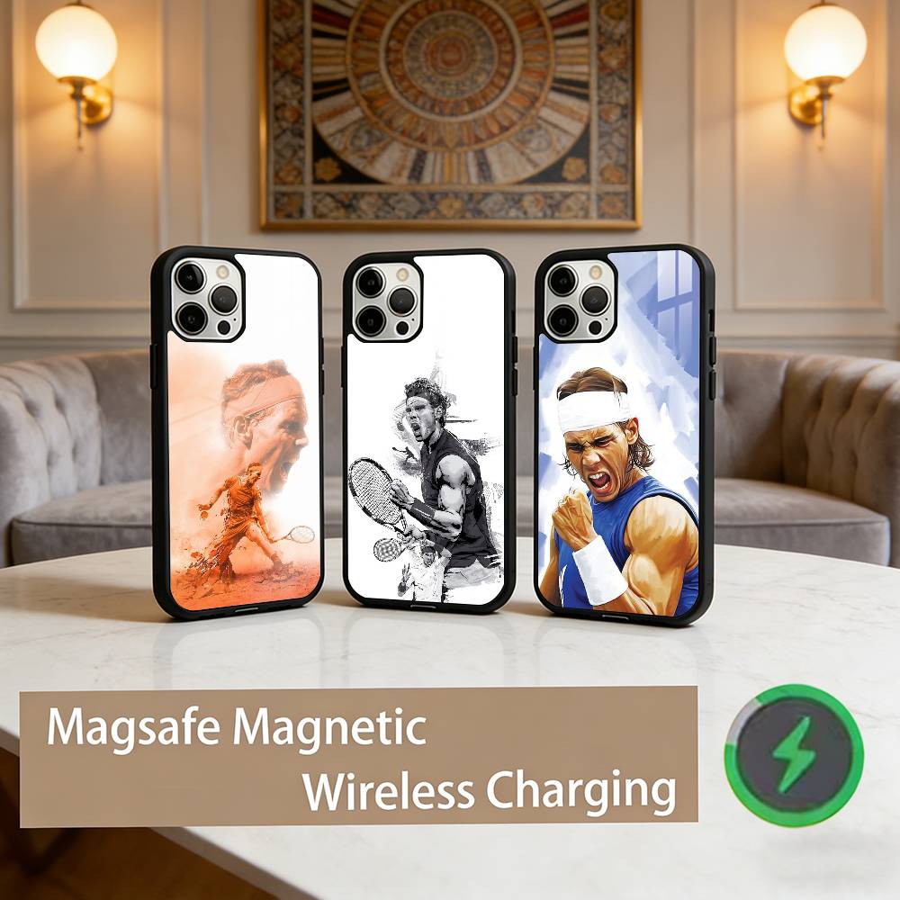 Tennis R-Rafael N-Nadal Phone Case For iPhone17,16,15,14,13,12,11 Plus,Pro Max Magnetic For Magsafe Wireless Charging
