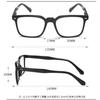 Lesebrille Quadratische Vergrößerungsbrille Unisex Lesebrille Lesebrille