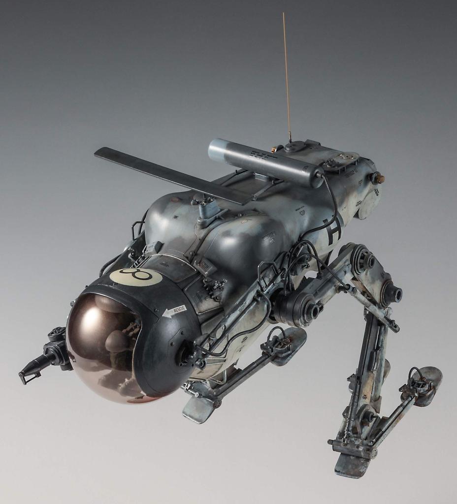 Hasegawa Maschinen Krieger Lunární taktický průzkumný letoun Velbloudí operace Dynamo Plastový model 64122 LUM-168 1/20