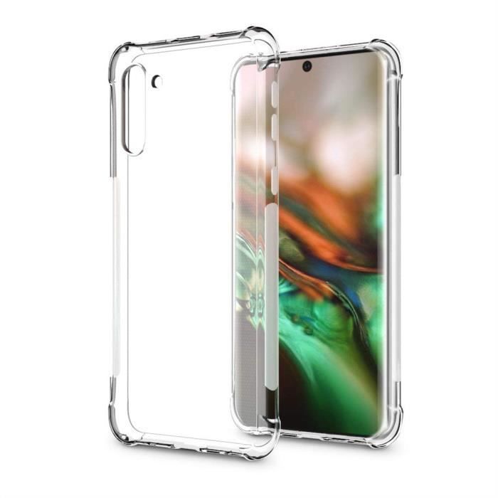 Mosakog®cas transparent en caoutchouc souple tpu pour samsung galaxy note 10 6.3inch s01