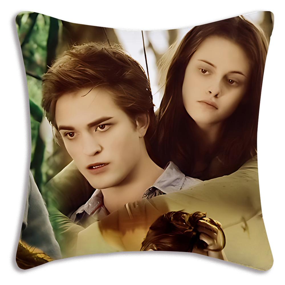 Classic Movie For Twilights Pillow Covers Cartoon Sofa Decorative Home Double-sided Printing Short Plush Cute Cushion Cover