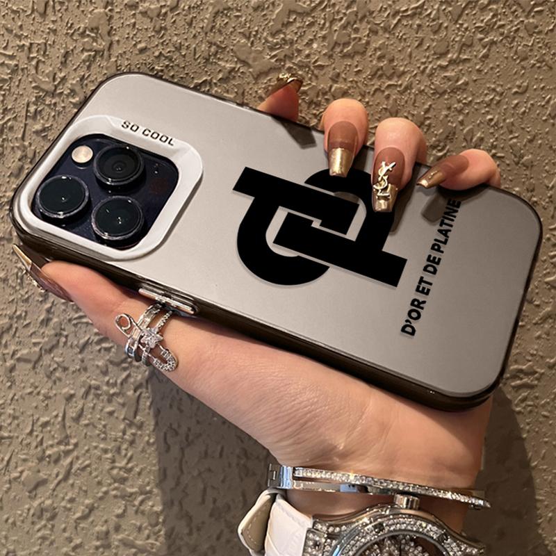 Rapper JuL C'est Pas Des Lol Pouzdro pro iPhone 16 15 14 13 12 11 Pro Max XS X XR 8 7 Plus SE 2020 Nárazuvzdorné Pokovené Matné Pouzdro