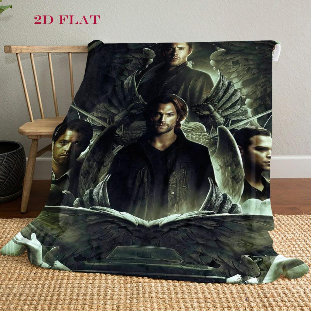 Supernatural Forces Unleashed blanket Soft and comfortable Suitable for all seasons Nap Blanket Office rest blanket bedroom
