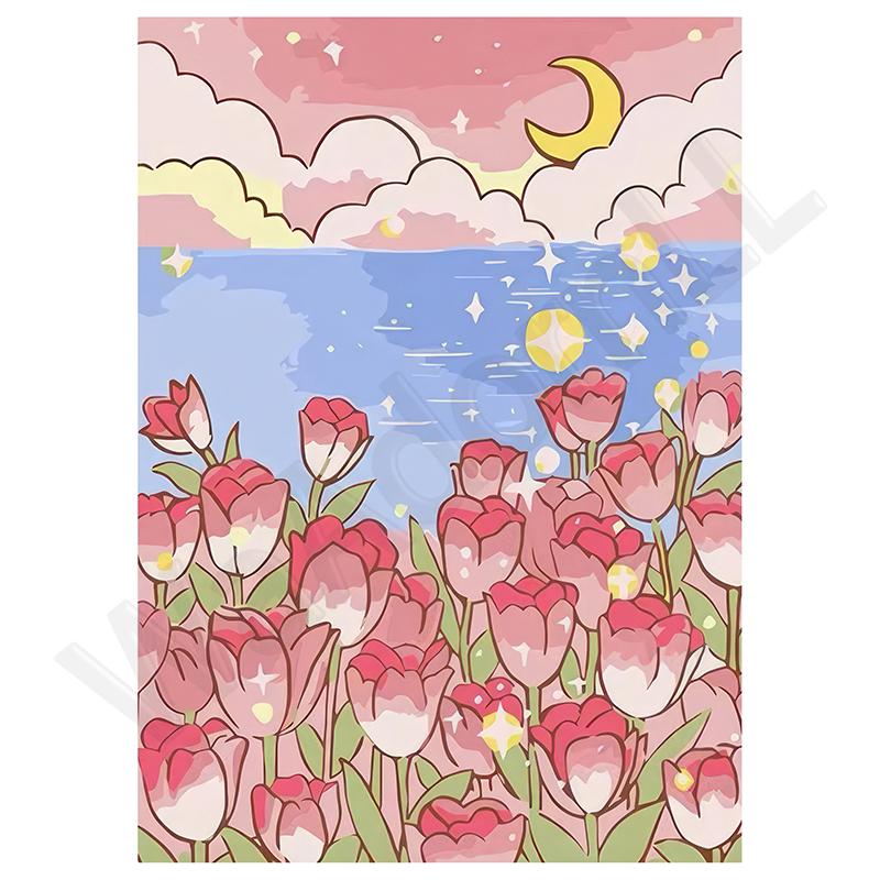 5D Diy Diamond Paintings Kits New 2025 Accessories 30x40 cm Wall Art Diamond Art Painting Kits Embroidery Full Crystal Mosaic