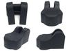 Negus Compatible Subaru Door Striker Cover Stopper Cover Carbon Black