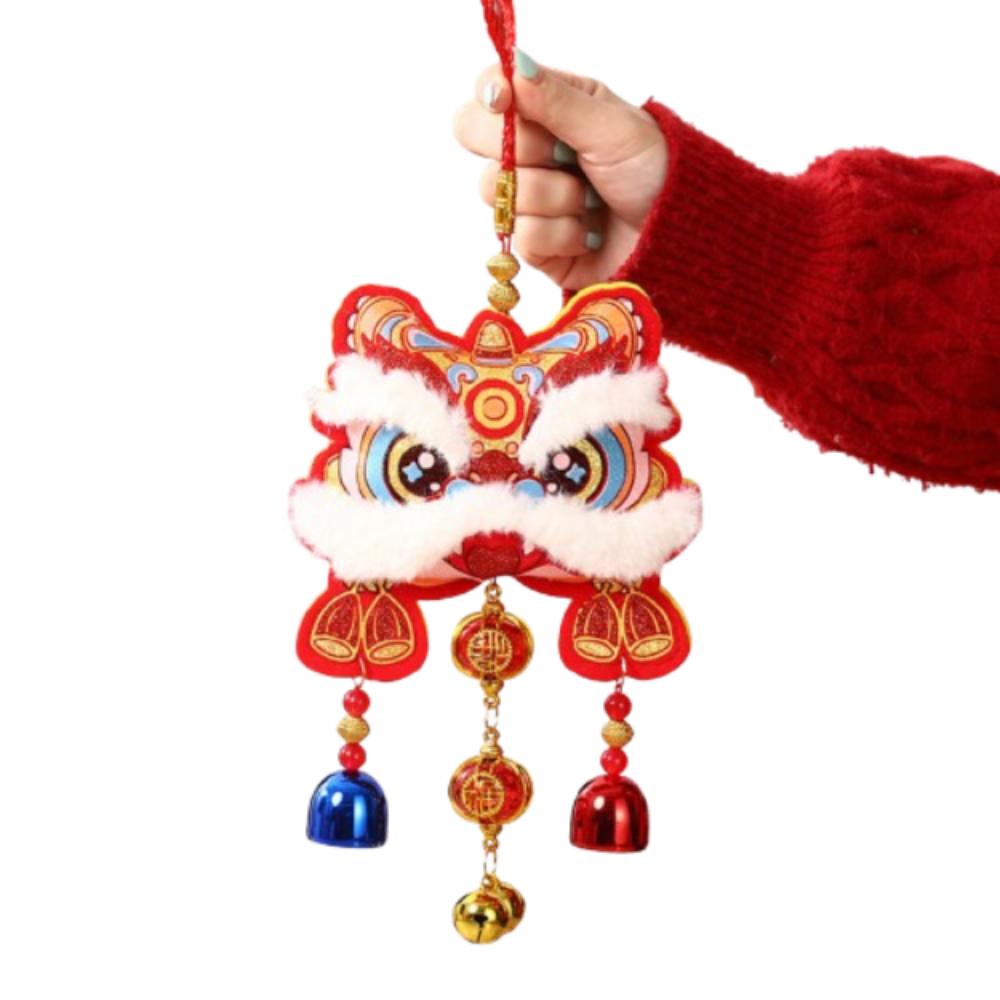 

Hanging Chinese Fu Character Wind Chimes Traditional Spring Festival Supplies Car Decoration Style 4