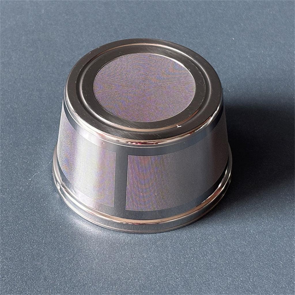 304 Stainless Steel Coffee Filter Basket Fine Mesh Design Reusable Durable Universal Fit for Coffee Machines
