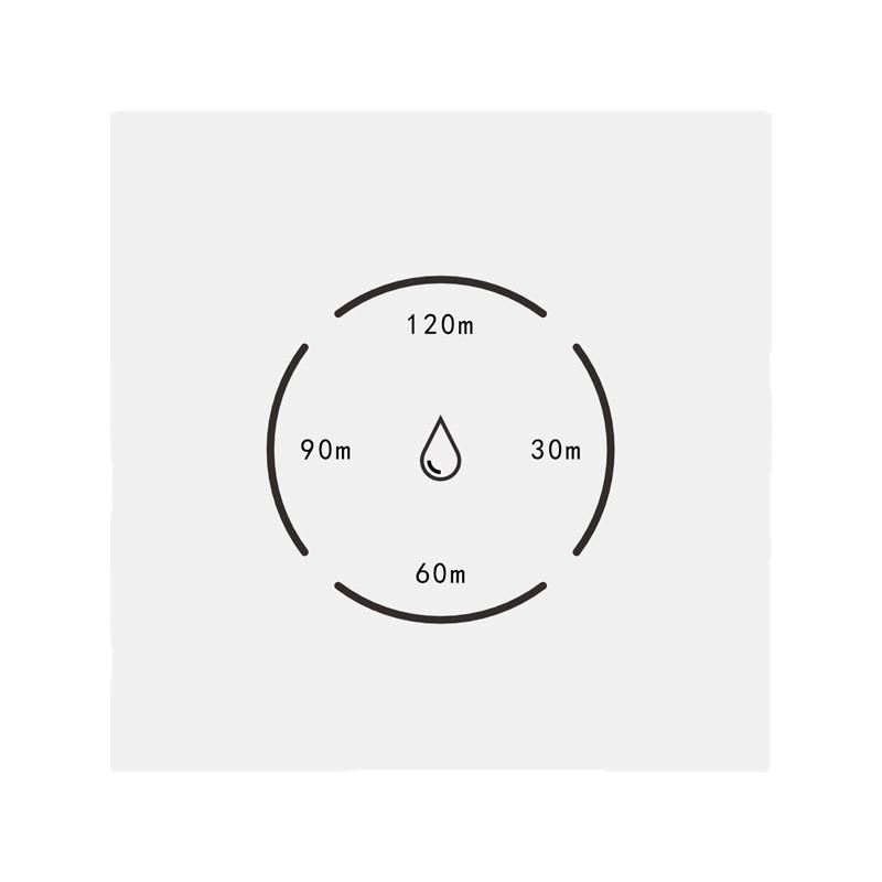 Intelligenter WiFi-Sprachgesteuerter 40A Touchscreen Durchlauferhitzerschalter (US-Standard 20A)