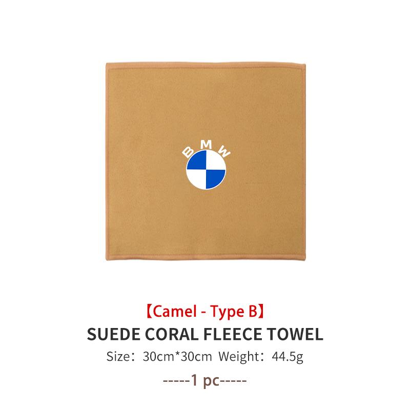 DLCP9 Car Wash Towels Absorbent Quick Dry Streak Coral Velvet Towel For BMW M 1 3 4 5 6 7 Series M3 M6 F01 F02E34 E36 E70 F10 X6 X1