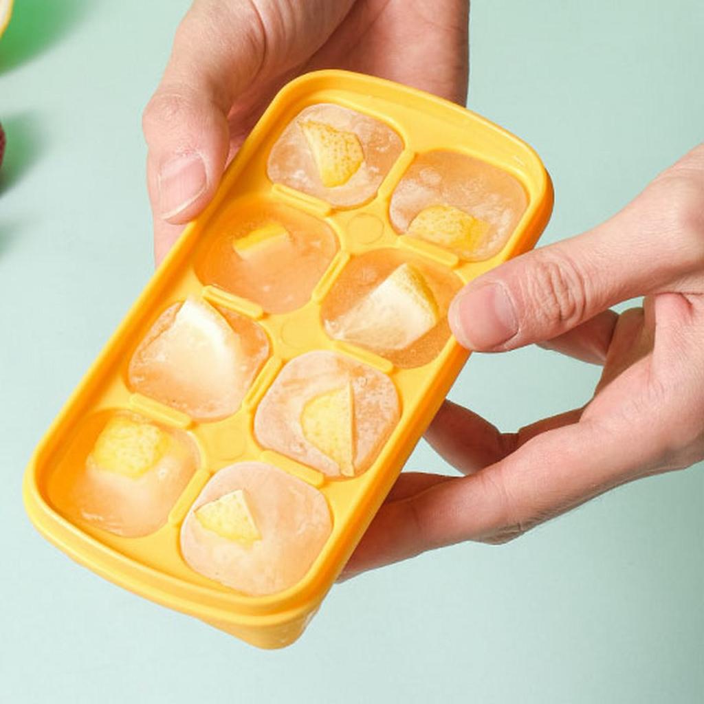Kitchen Supplies Homemade Ice Block Mold For Household Kitchen Silicone Ice Tray Silicone Ice Mold Ice Box Making Ice Box Cover