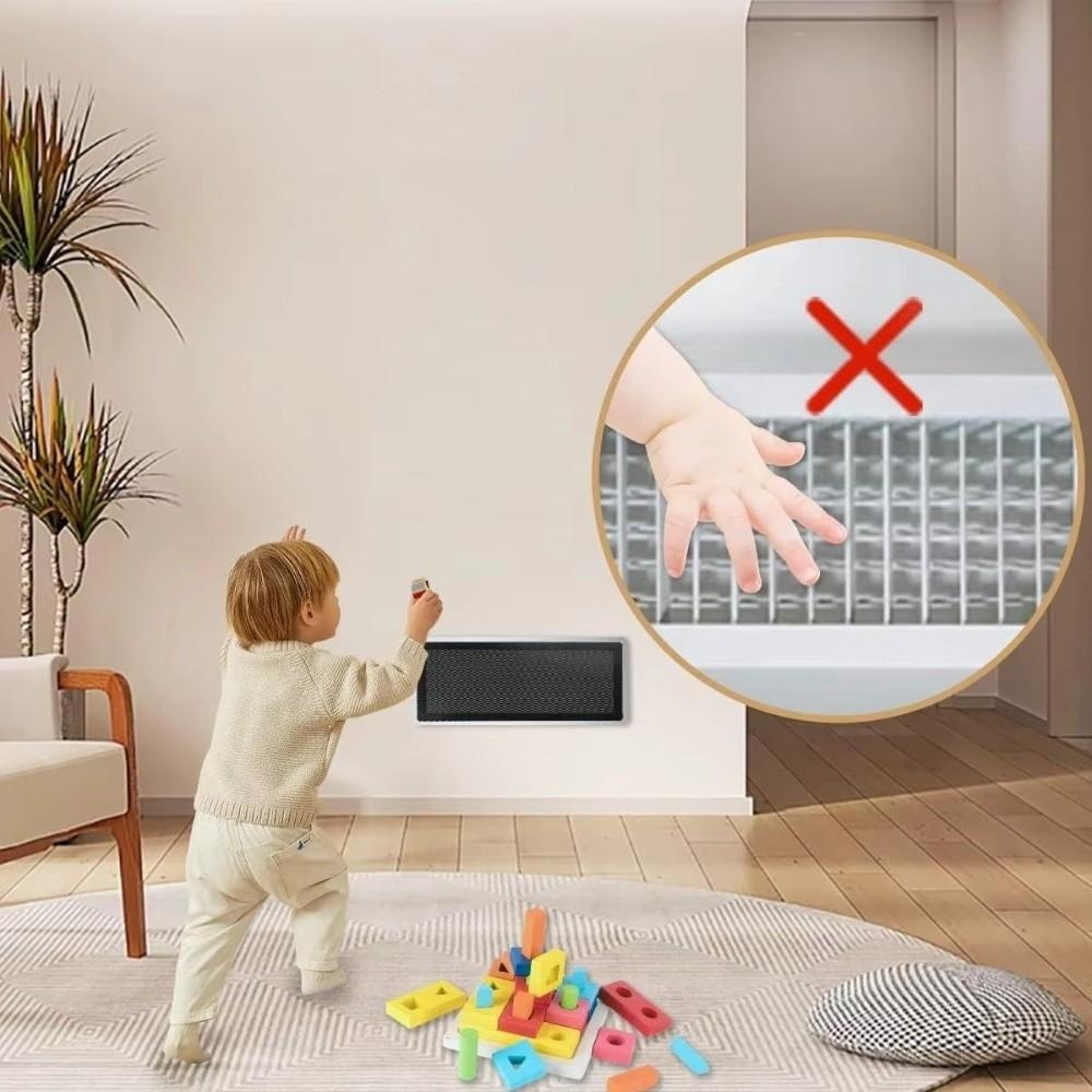 1/2Pcs Rectangle Floor Register Vent Covers 4 X 10'' Vent Covers Mesh  Home Improvement