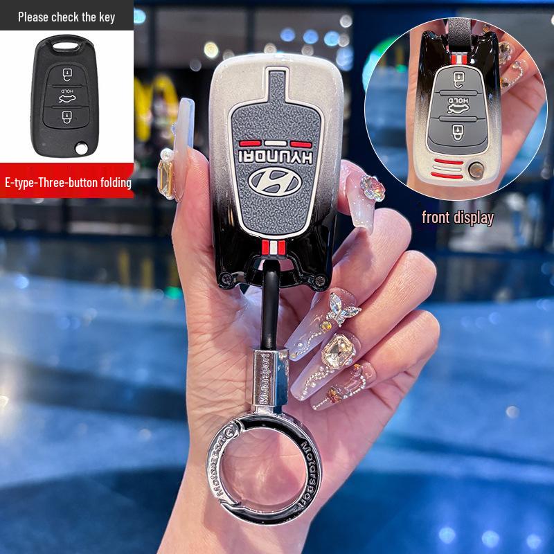 Folding Key Case for Hyundai Reina, Elantra, Yue Dong, Ruiyi, Langdong