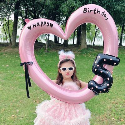 Cute Design Love Heart Balloon Shape Balloon Heart Shape Balloon  Party Gifts