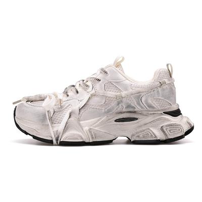 2025 Men's Platform Sneakers Designer Color Matching Dad Shoes Comfortable Soft Sole Heightening Running Shoes Zapatillas Hombre
