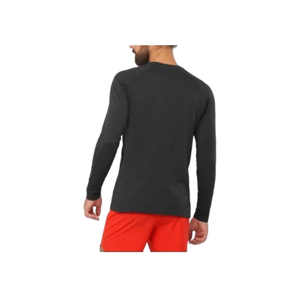 New SALOMON Sense Aero Seamless T Shirt Men's Black LC1878100