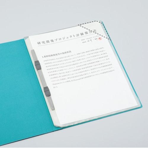 KOKUYO File Refill Clear Holder A4 2 Holes 10 Pieces F-GST750T Transparent