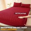 2026 Waterproof Bed Cover Bedding Set Anti Dust Waterproof Bedspread Bed Mattress Cover Bed Fitted Sheet Bedcloth
