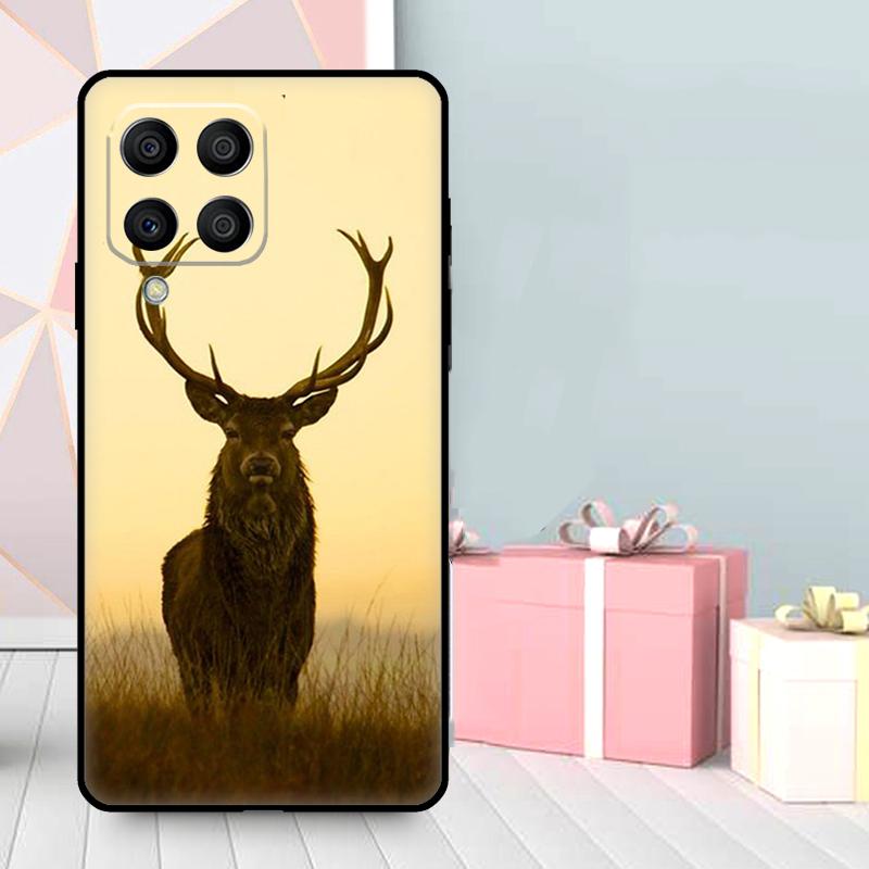 

Stag Bull Moose Reindeer Deer Case For Samsung Galaxy M36 M12 M52 M06 M16 M56 M33 M15 M55 M31 M13 M14 M53 M32 M35 M34 M54 Samsung M15
