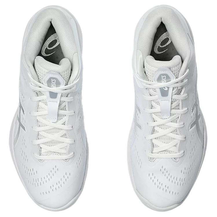 New Asics GELHOOP V16 Mid Top Basketball Shoes Unisex White 1063A080-100