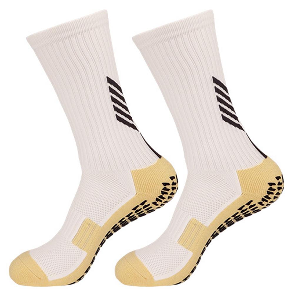 

LINGTU CJM614 Autumn Winter Anti-Slip Middle Tube Professional Soccer Socks for Children, Size S White
