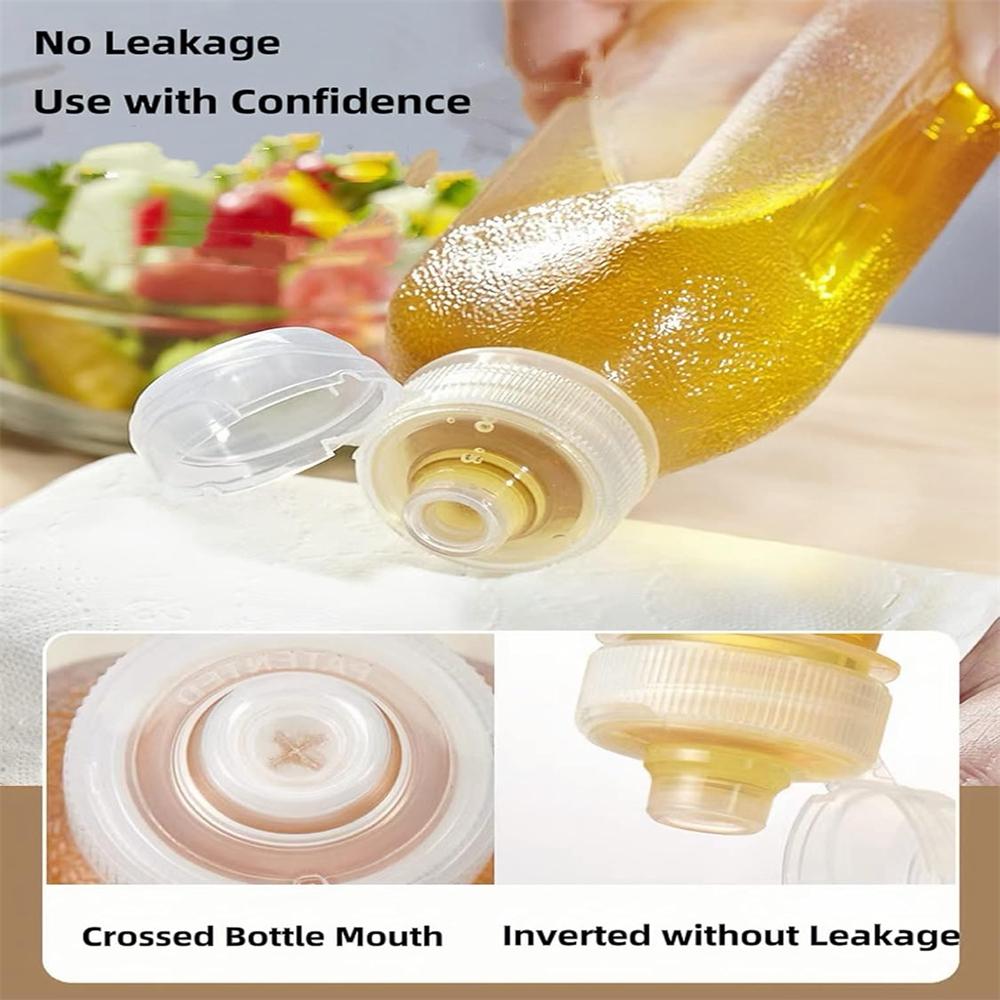 Condiment Squeeze Bottle Refillable Multi-functional Lightweight PP Condiment Squeeze Bottle for Baking 300ML 500ML