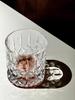 Handmade Whiskey Rocks Glass, Brandy Glass, Clear Crystal Glass, 260 ml, Gift Box