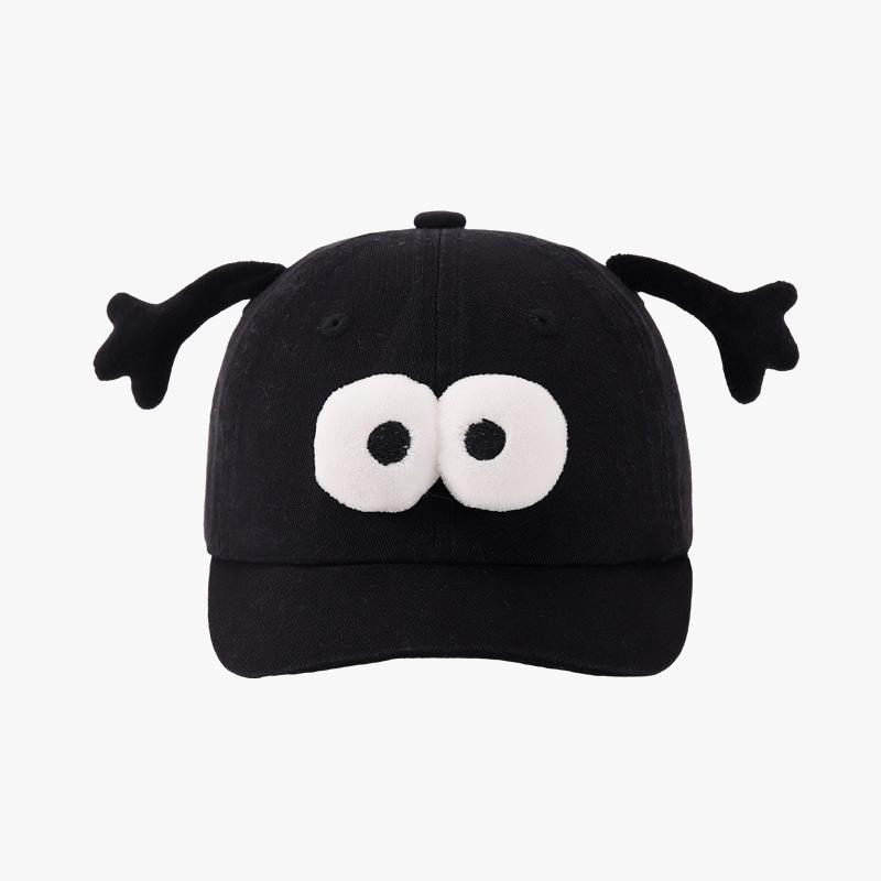 Cute Antler Funny Baby Sun Hat Spring Autumn Thin Unisex Kids UV Protection Baseball Cap for Boys and Girls