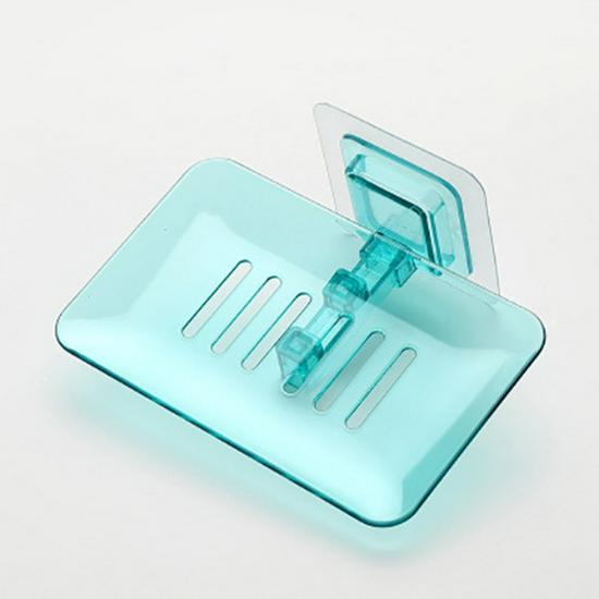 Wall-Mounted Punch-Free Soap Holder: Creative Drainage Shelf for Bathroom
