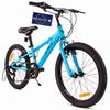 Children's Rowing Machine 20 Inches For Boy Girl 6 Gears Wide Tires Shimano Verdant Rowan Blue