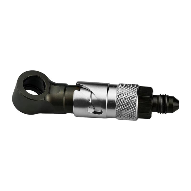 Fast Release Connector Adapter Universal Motorbike Quick Release Brake Line Adapter Aluminum Motorcycle Accessories серебряный