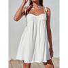 Summer Fashion Comfortable Solid Color Loose Strap Dress