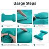 Press Type Lumbar Cushion H Shape Waist Support Pad Lightweight Inflatable Waist Pillow  Nursing