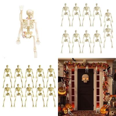 Halloween Party Essential Posable Skeletons Charm For Festival Home Decorating X3UC