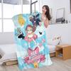Bee And P-Puppycats Anime Microfiber Blanket Quick Drying Beach Towels Oversized Printing Super Absorbent Pool Towel Blanket