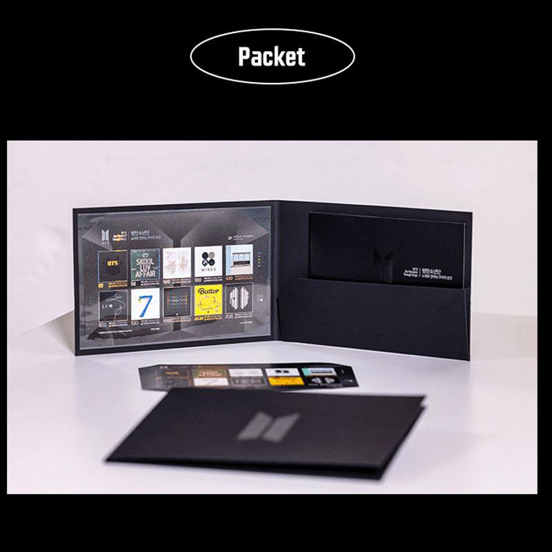BTS Le paquet de timbres du 10e anniversaire (10 Timbres + Carnet de Timbres Commémoratifs)