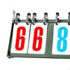 Tabletop Flip Scoreboard 4/5/6 Digit Score Flipper Sports for Table Tennis Many Games