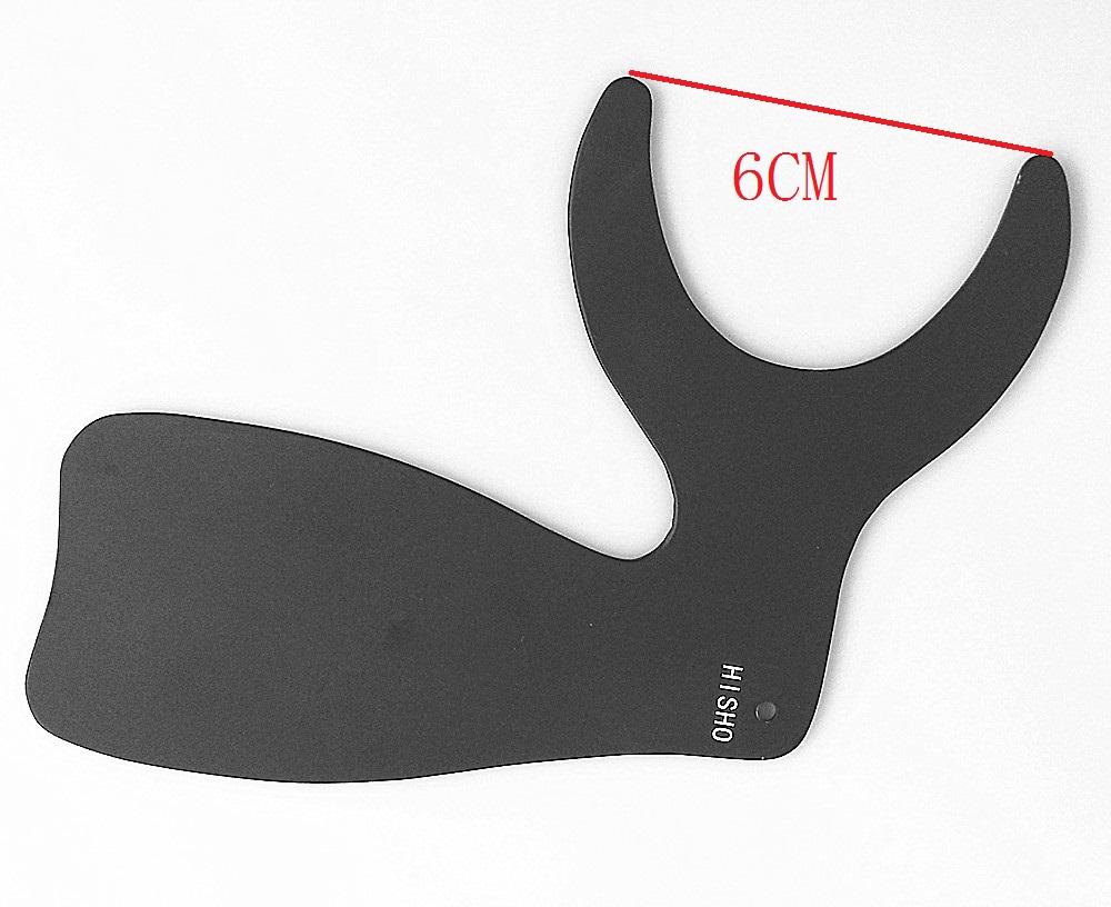 High Quality Dental Teeth Whitening Orthodontic Photographic Black Contrasters Background Board Autoclavable Dentist Tool