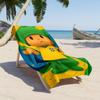 Pocoyo Beach Towel Quick-Dry Soft Microfiber Comfortable Lightweight Suitable for Swimming, Gym, Camping, Yoga Vacation