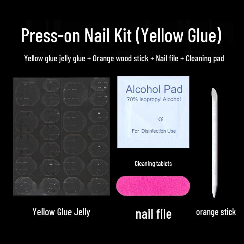 Ultra-Thin Waterproof Jelly Gel Nail Adhesive - Strong, Wearable & No Testing Needed