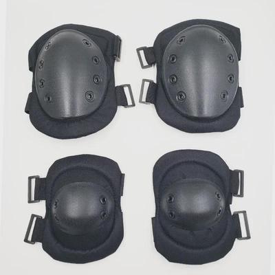 Military Tactical Knee & Elbow Pads Set for Outdoor & CS Training
