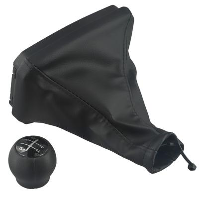 5-speed Gear Knob Gear Gaiter Knob Gear Shift Gaiter for Opel Meriva A 2003-2010 Car Interior Replacement Parts