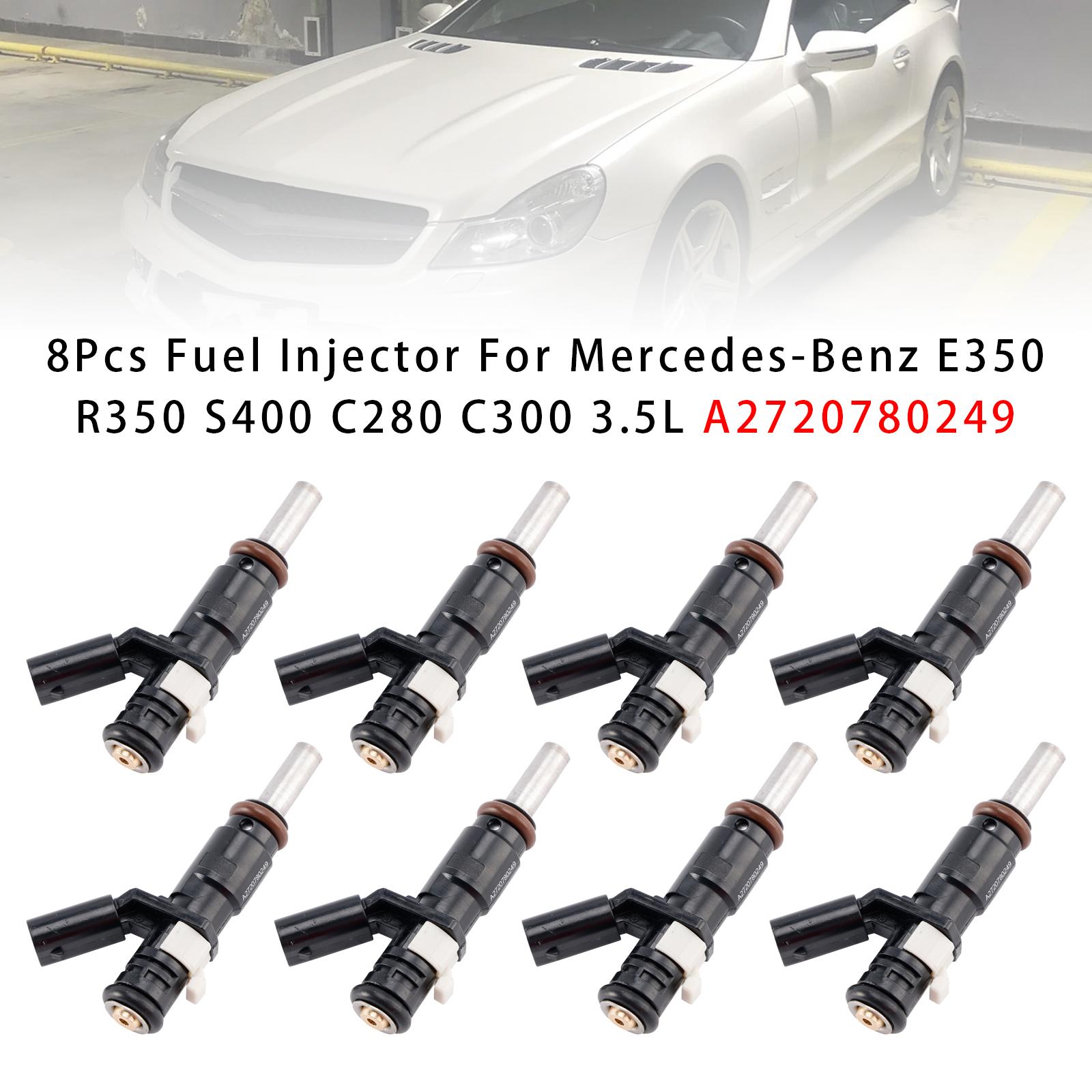 

8Pcs Fuel Injector For Mercedes-Benz E350 R350 S400 C280 C300 3.5L A2720780249