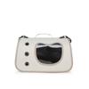 Haustiertasche, Ausflugstragetasche für Hunde und Katzen, Messenger-Tasche fürs Auto, für kleine Hunde, atmungsaktiv, große Kapazität, seitliche Öffnung, Einzelschulter-Katzentasche