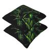 Alien 2 Pcs Square Pillowcase Pillow Cover Cushion Zip Decorative Comfort Throw Pillow For Home Car