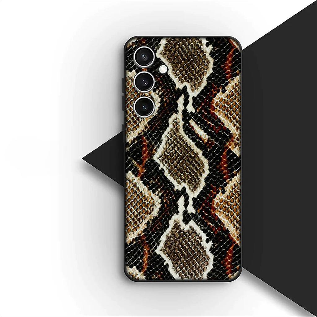 Skyddsfodral för Apple iPhone 17 Pro XS Max Air 6 7 8 Plus 5 + SE 2022 SE2 16E Fodral Mobilskal Ko-mönster Leopard Orm