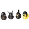 Duckieville Resin Duck Craft Figure Toys Punk Gothic Duck Desk Black Decoration